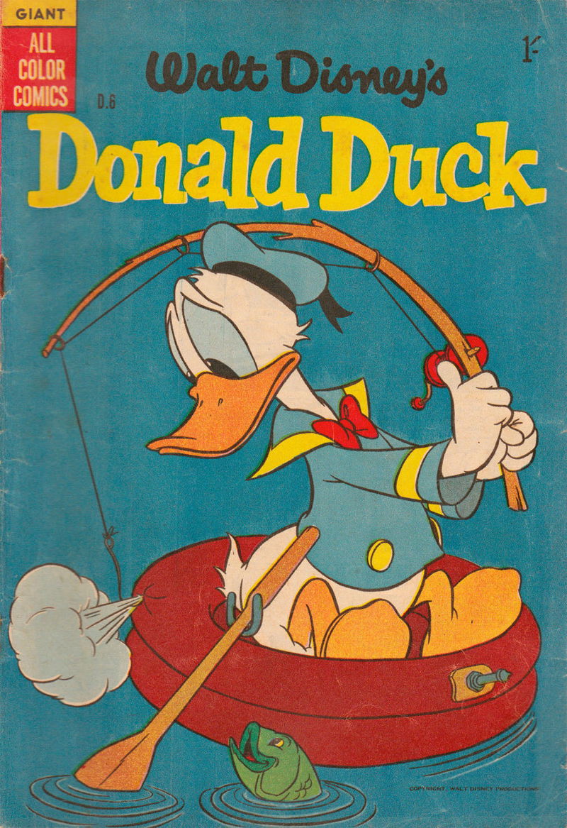 Walt Disney's Donald Duck [D Series] (WG Publications, 1956 series) #D.6 (May 1957)