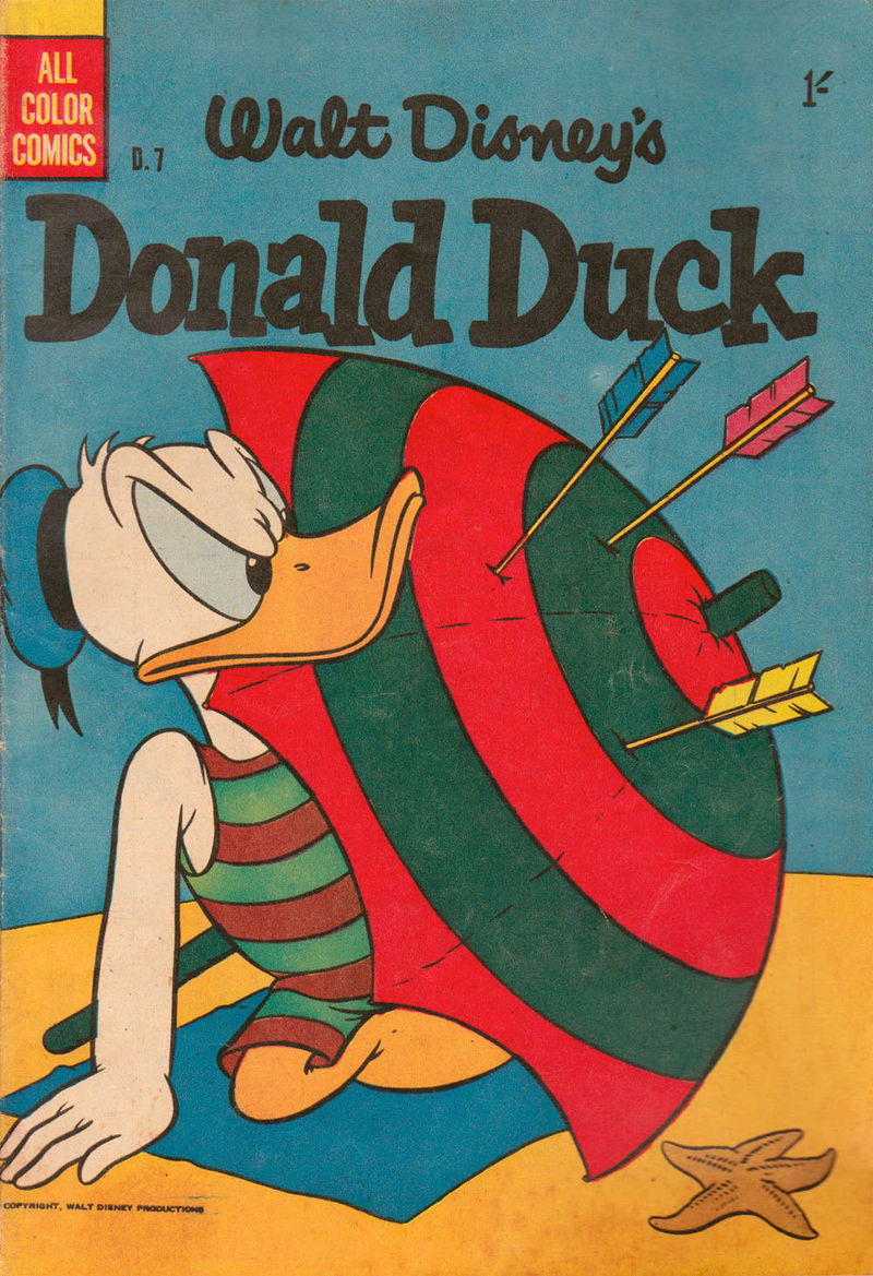 Walt Disney's Donald Duck [D Series] (WG Publications, 1956 series) #D.7 (June 1957)