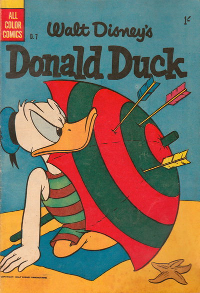 Walt Disney's Donald Duck [D Series]  #D.7 (June 1957)
