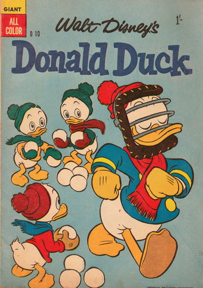 Walt Disney's Donald Duck [D Series]  #D.10 (September 1957)