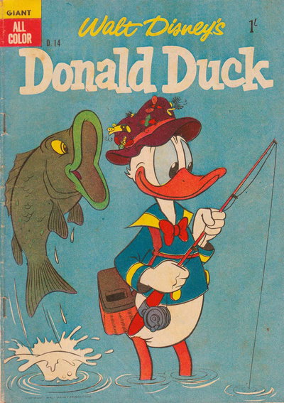 Walt Disney's Donald Duck [D Series]  #D.14 (January 1958)