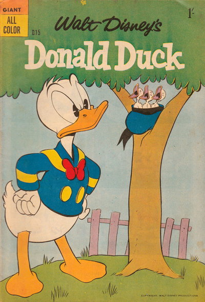 Walt Disney's Donald Duck [D Series]  #D.15 (February 1958)