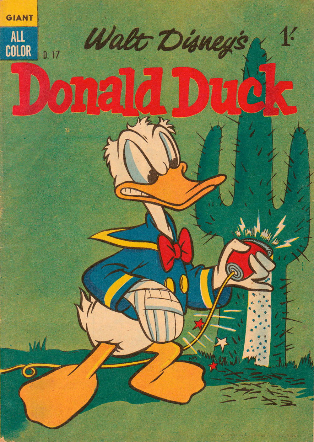 Walt Disney's Donald Duck [D Series] (WG Publications, 1956 series) #D.17 (April 1958)