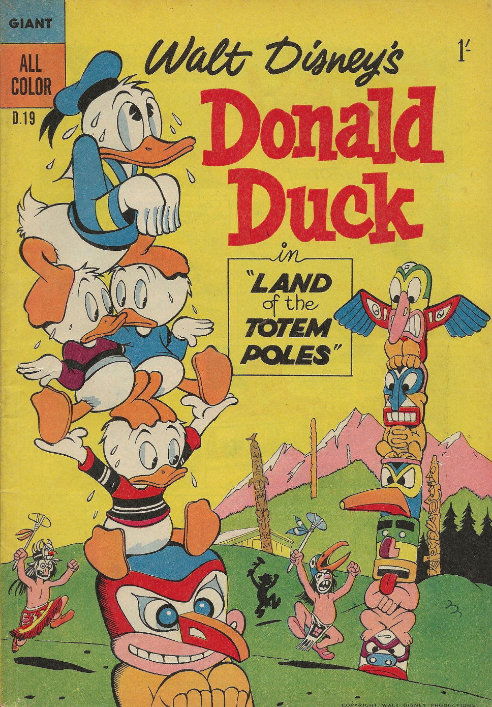 Walt Disney's Donald Duck [D Series] (WG Publications, 1956 series) #D.19 ([June 1958?])