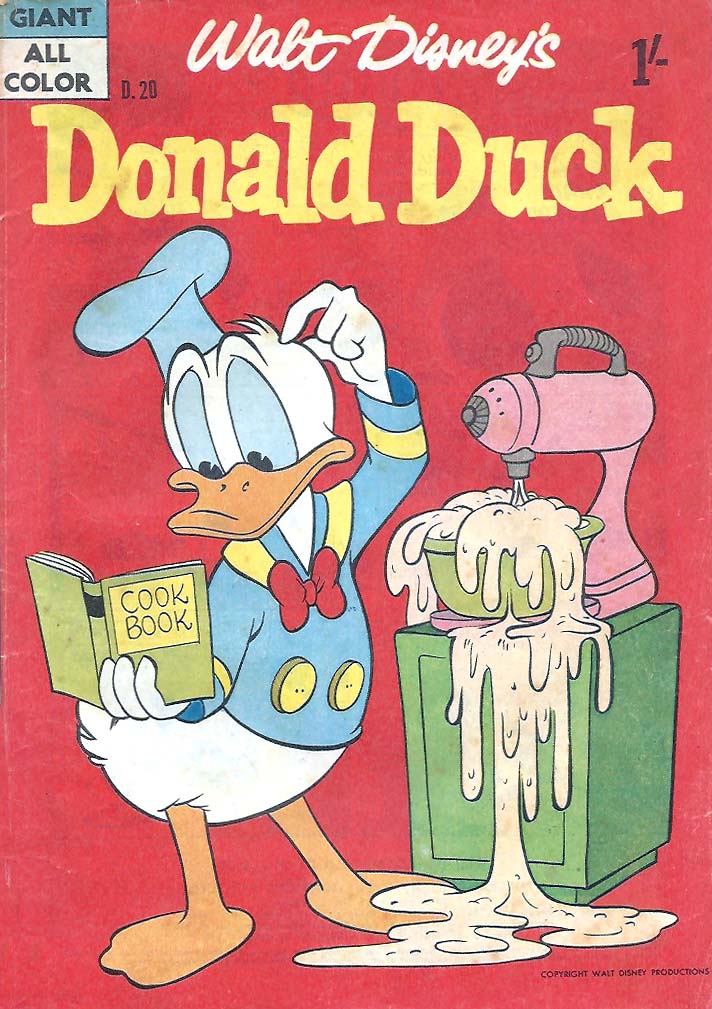 Walt Disney's Donald Duck [D Series] (WG Publications, 1956 series) #D.20 (July 1958)