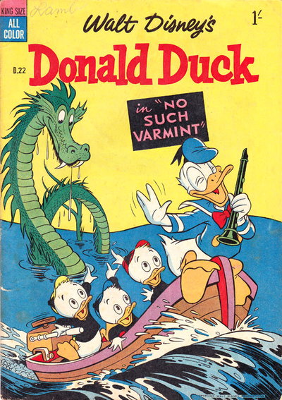 Walt Disney's Donald Duck [D Series]  #D.22 (September 1958)