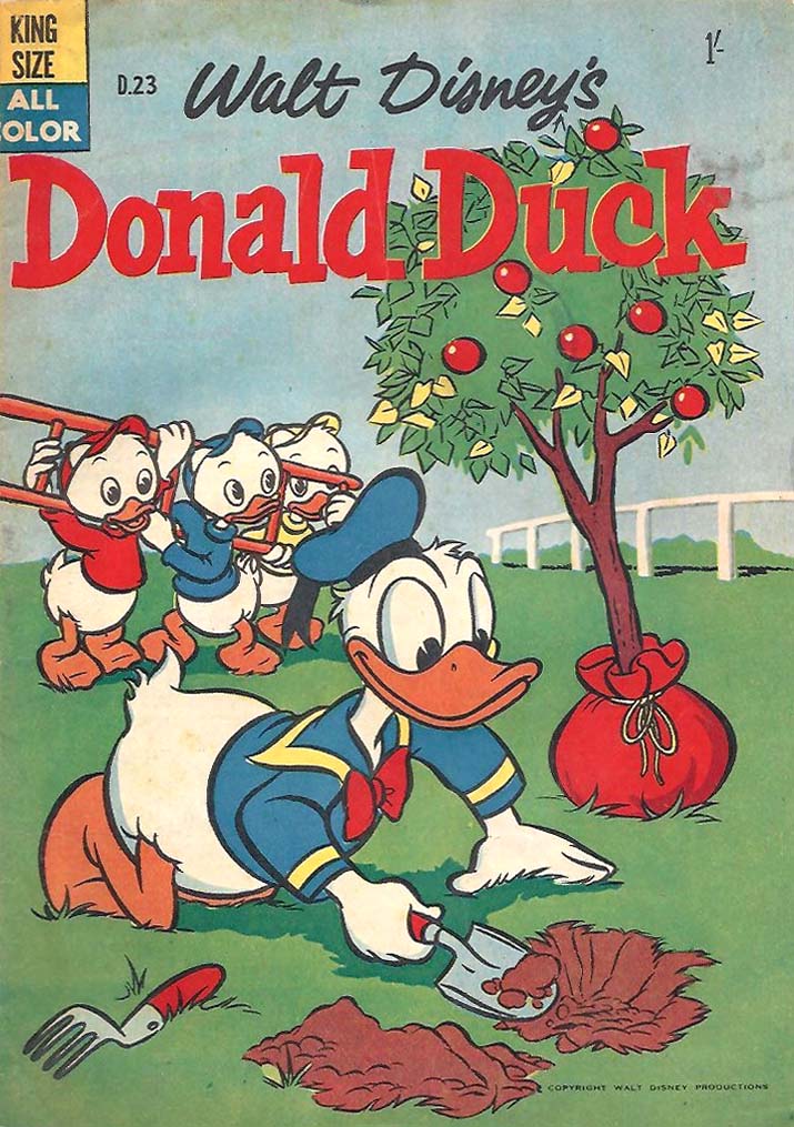 Walt Disney's Donald Duck [D Series] (WG Publications, 1956 series) #D.23 ([October 1958])