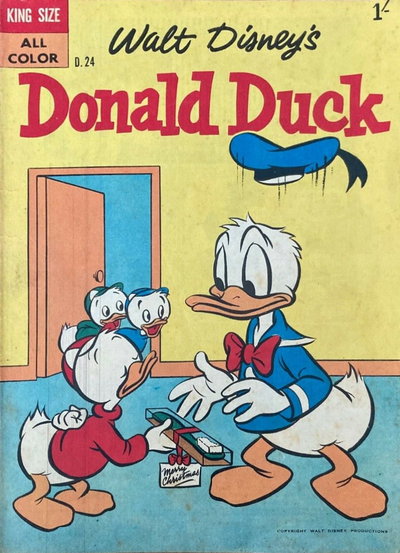 Walt Disney's Donald Duck [D Series]  #D.24 ([November 1958])