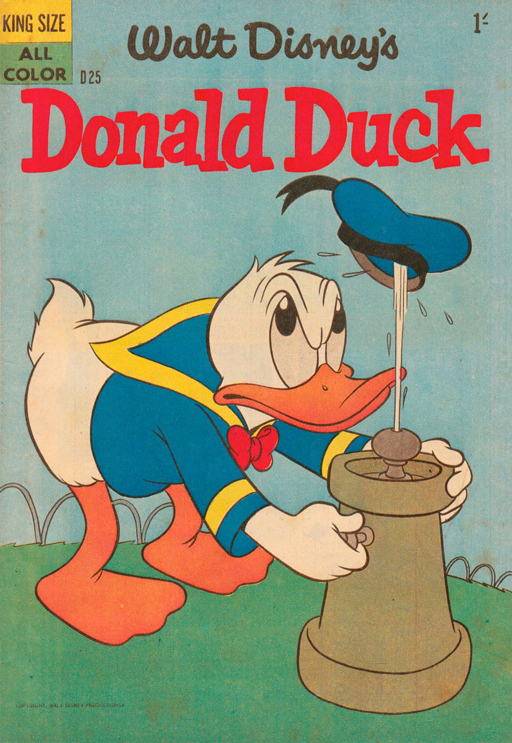 Walt Disney's Donald Duck [D Series] (WG Publications, 1956 series) #D.25 (December 1958)