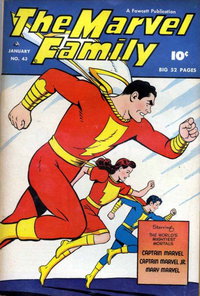 The Marvel Family (Fawcett, 1945 series)  #43 (January 1950) — Untitled