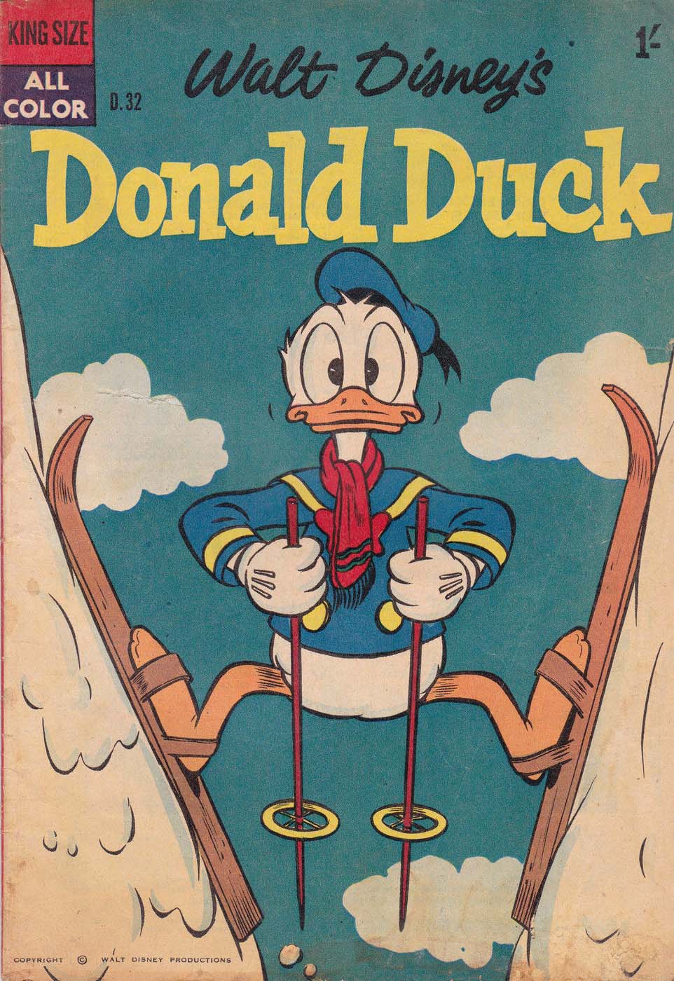 Walt Disney's Donald Duck [D Series] (WG Publications, 1956 series) #D.32 (July 1959)