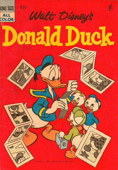 Walt Disney's Donald Duck [D Series]  #D.33 (August 1959)