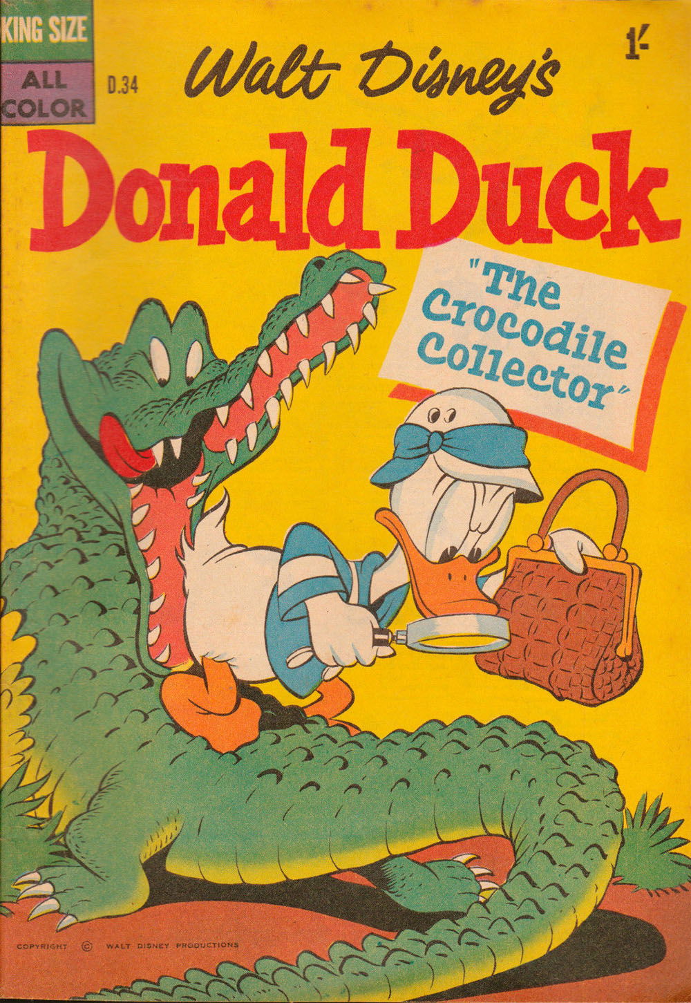 Walt Disney's Donald Duck [D Series] (WG Publications, 1956 series) #D.34 (September 1959)
