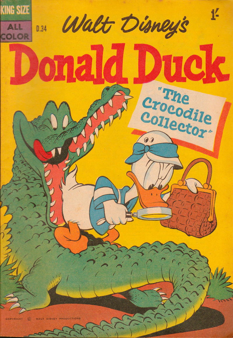 Walt Disney's Donald Duck [D Series] (WG Publications, 1956 series) #D.34 (September 1959)