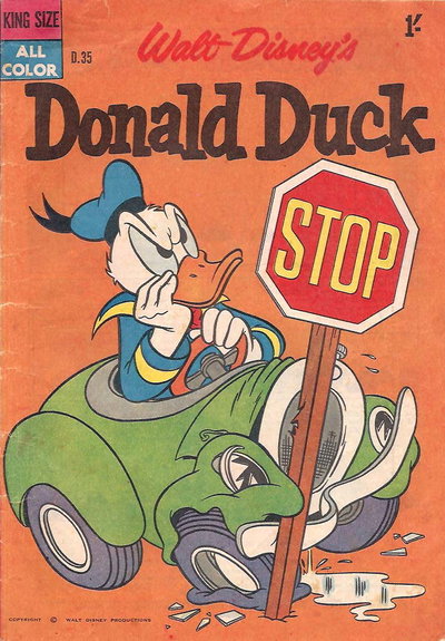Walt Disney's Donald Duck [D Series]  #D.35 ([October 1959])