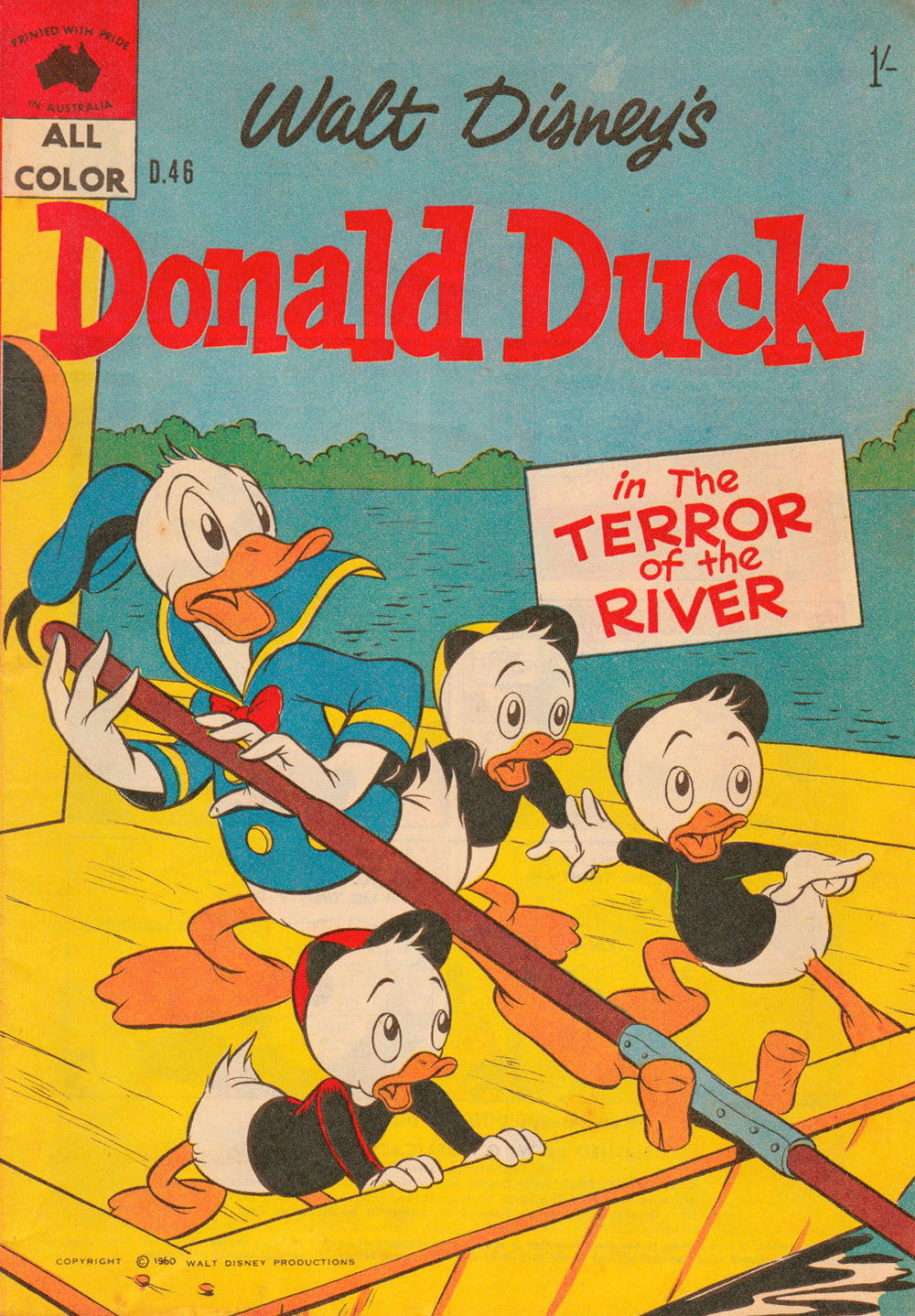 Walt Disney's Donald Duck [D Series] (WG Publications, 1956 series) #D.46 (September 1960)