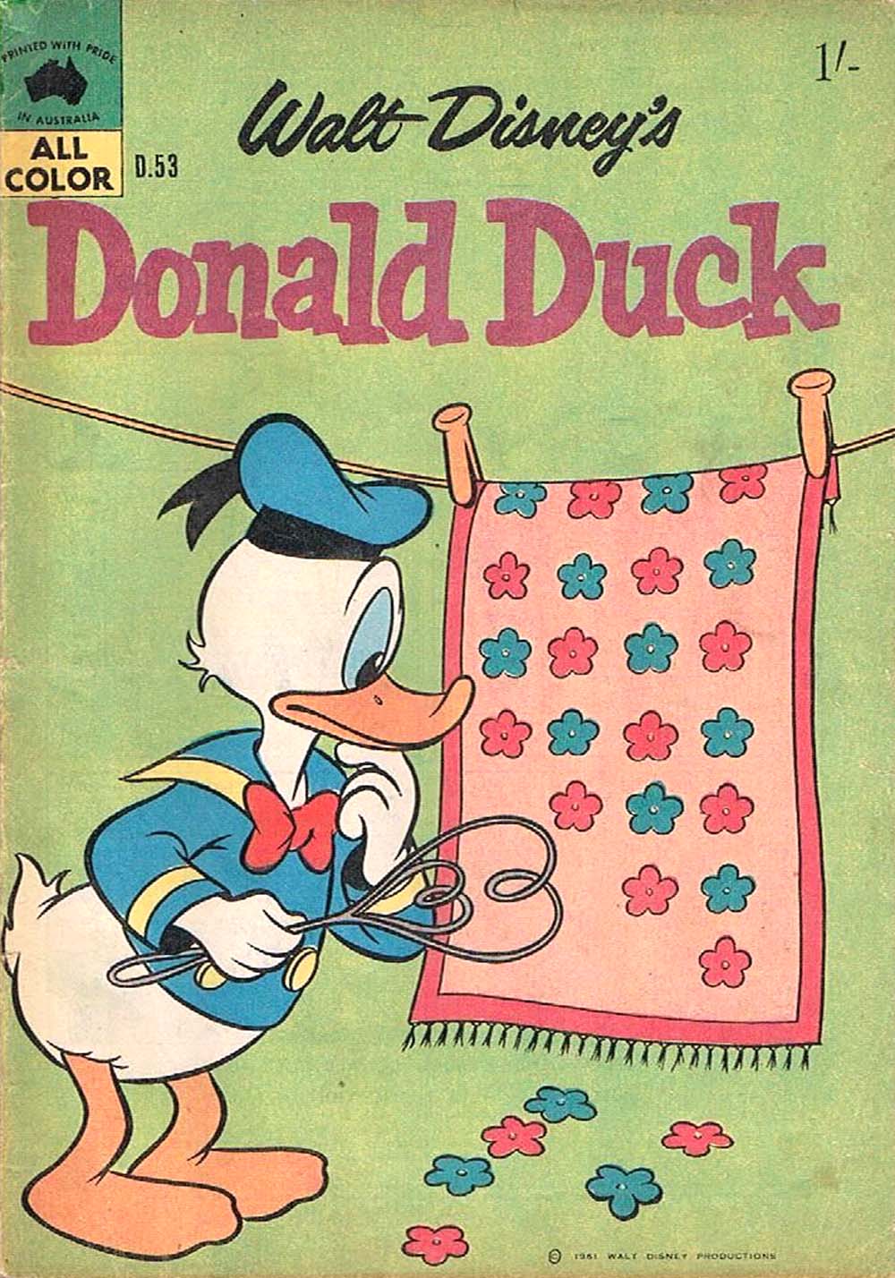 Walt Disney's Donald Duck [D Series] (WG Publications, 1956 series) #D.53 (April 1961)