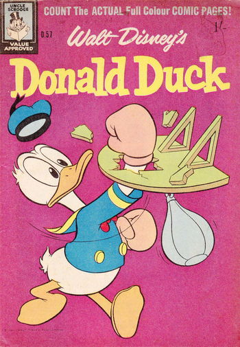 Walt Disney's Donald Duck [D Series] (WG Publications, 1956 series) #D.57 ([August 1961])