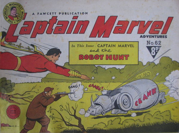 Captain Marvel Adventures (Cleland, 1949 series) #62 ([September 1951?])