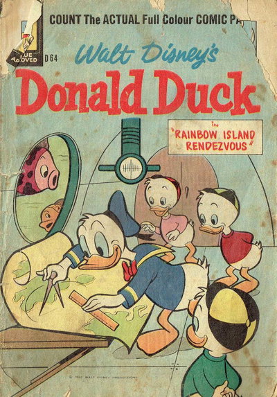 Walt Disney's Donald Duck [D Series]  #D.64 ([March 1962?])