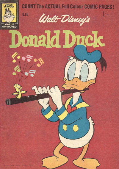 Walt Disney's Donald Duck [D Series]  #D.65 ([April 1962?])