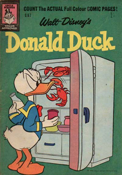 Walt Disney's Donald Duck [D Series] (WG Publications, 1956 series) #D.67 June 1962