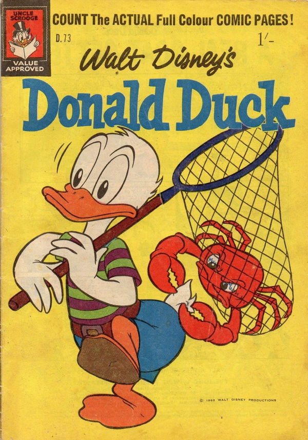 Walt Disney's Donald Duck [D Series] (WG Publications, 1956 series) #D.73 ([1962])