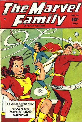 The Marvel Family (Fawcett, 1945 series) #34 April 1949