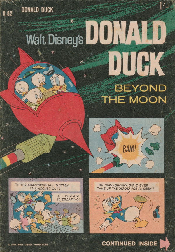 Walt Disney's Donald Duck [D Series] (WG Publications, 1956 series) #D.82 ([September 1963])