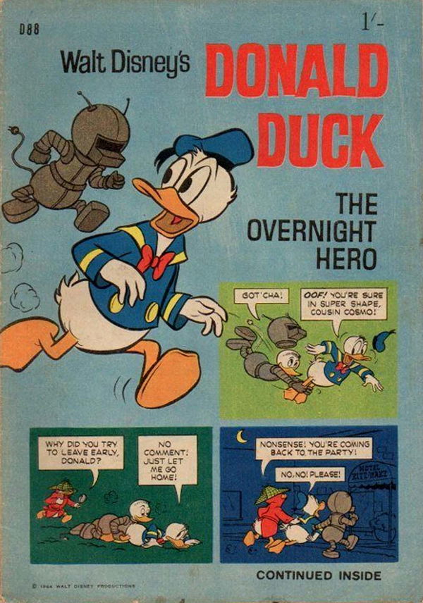 Walt Disney's Donald Duck [D Series] (WG Publications, 1956 series) #D88 (March 1964)