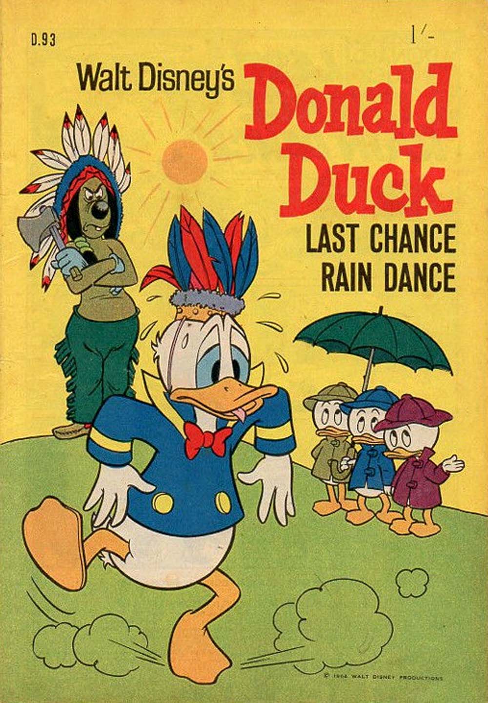 Walt Disney's Donald Duck [D Series] (WG Publications, 1956 series) #D.93 (August 1964)