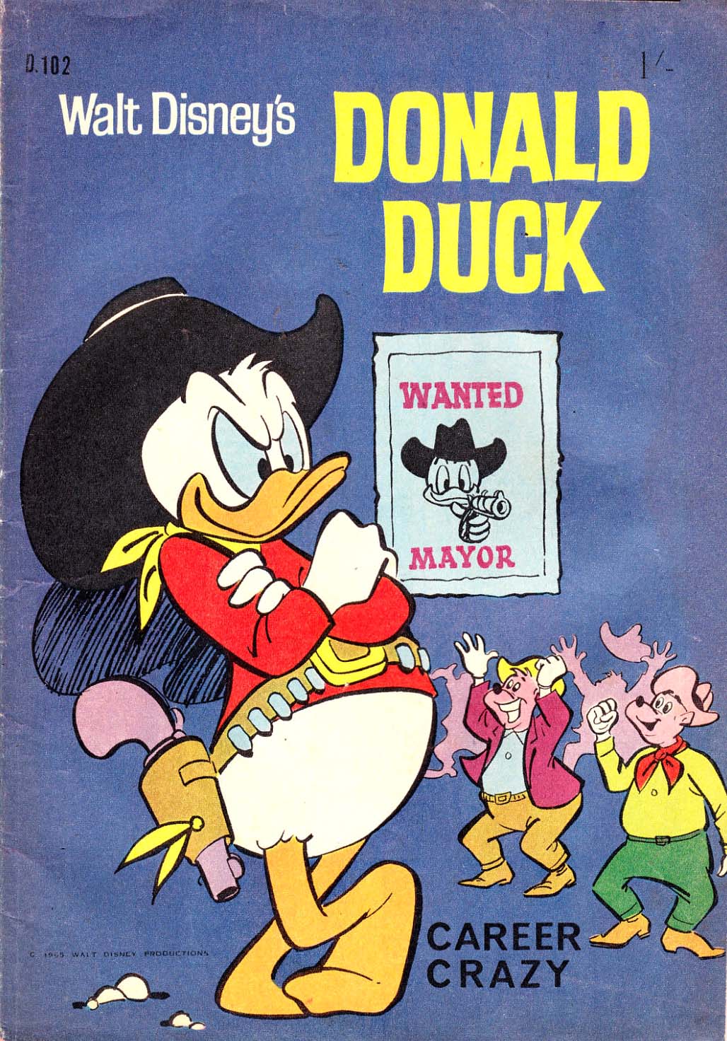 Walt Disney's Donald Duck [D Series] (WG Publications, 1956 series) #D.102 (May 1965)