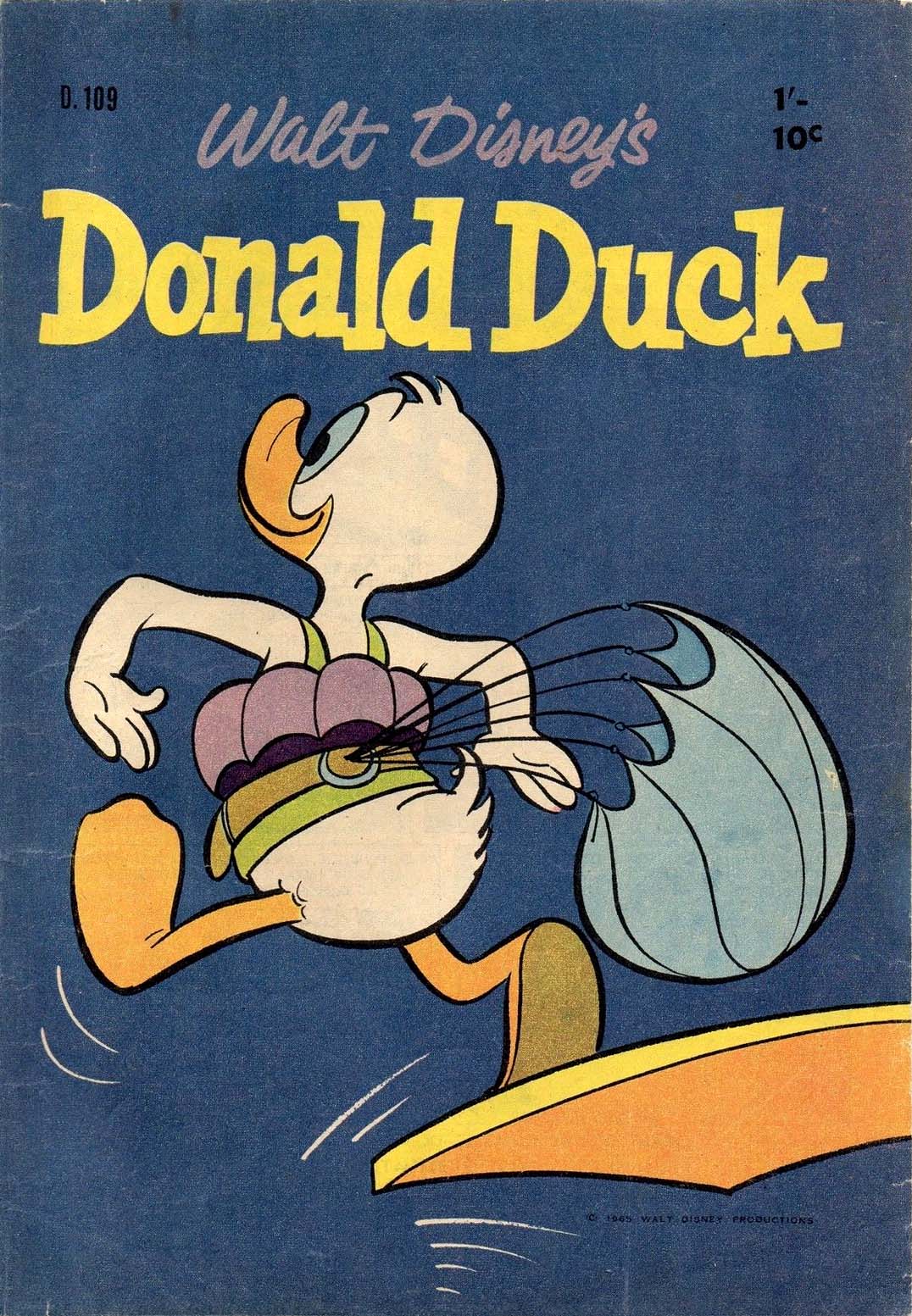 Walt Disney's Donald Duck [D Series] (WG Publications, 1956 series) #D.109 (December 1965)