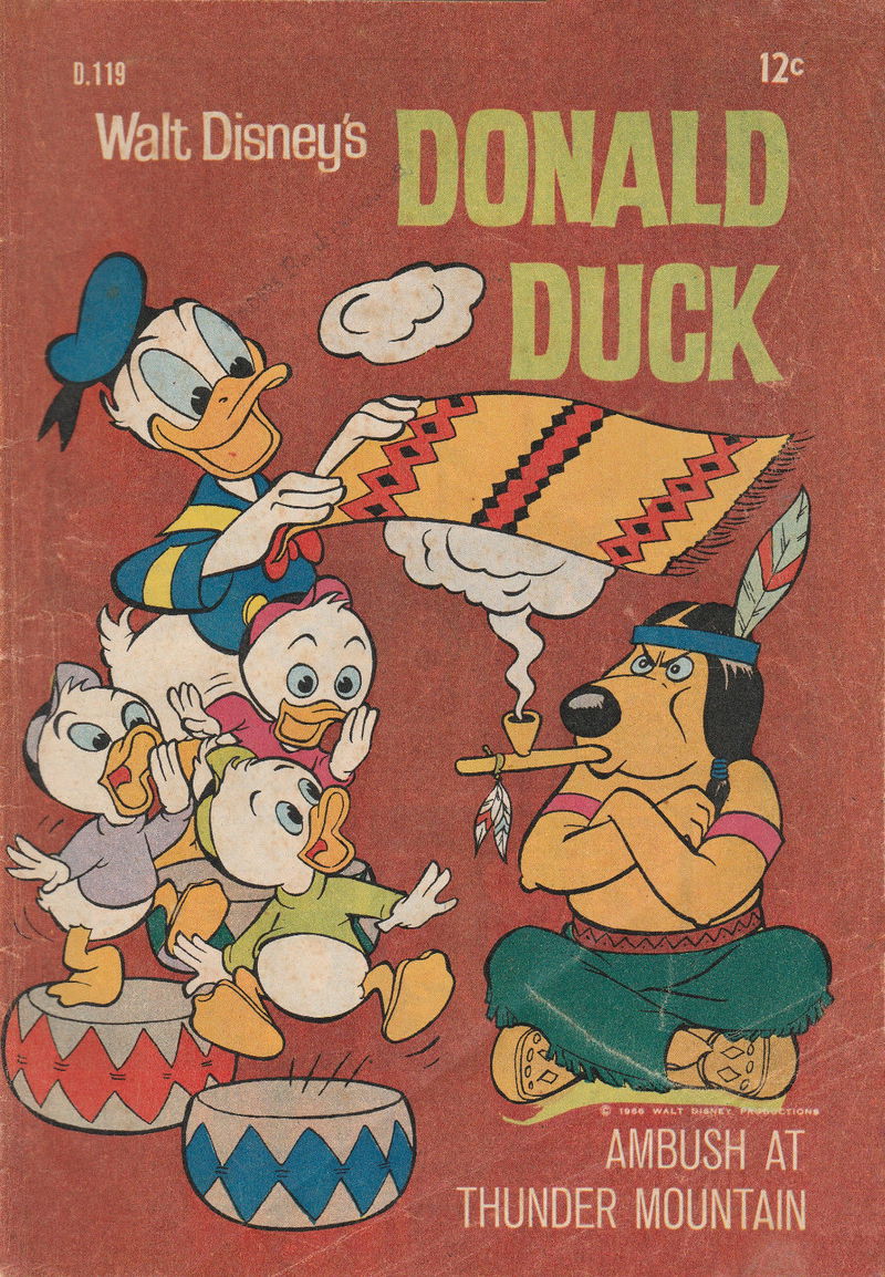 Walt Disney's Donald Duck [D Series] (WG Publications, 1956 series) #D.119 (October 1966)