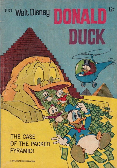Walt Disney's Donald Duck [D Series]  #D.121 (December 1966)