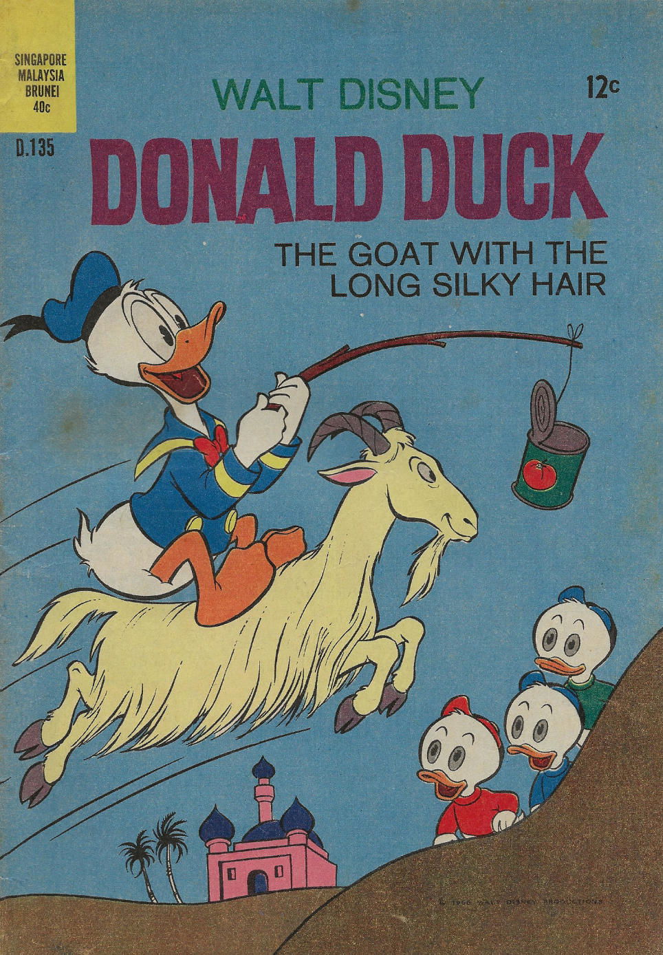 Walt Disney's Donald Duck [D Series] (WG Publications, 1956 series) #D.135 ([February 1968?])