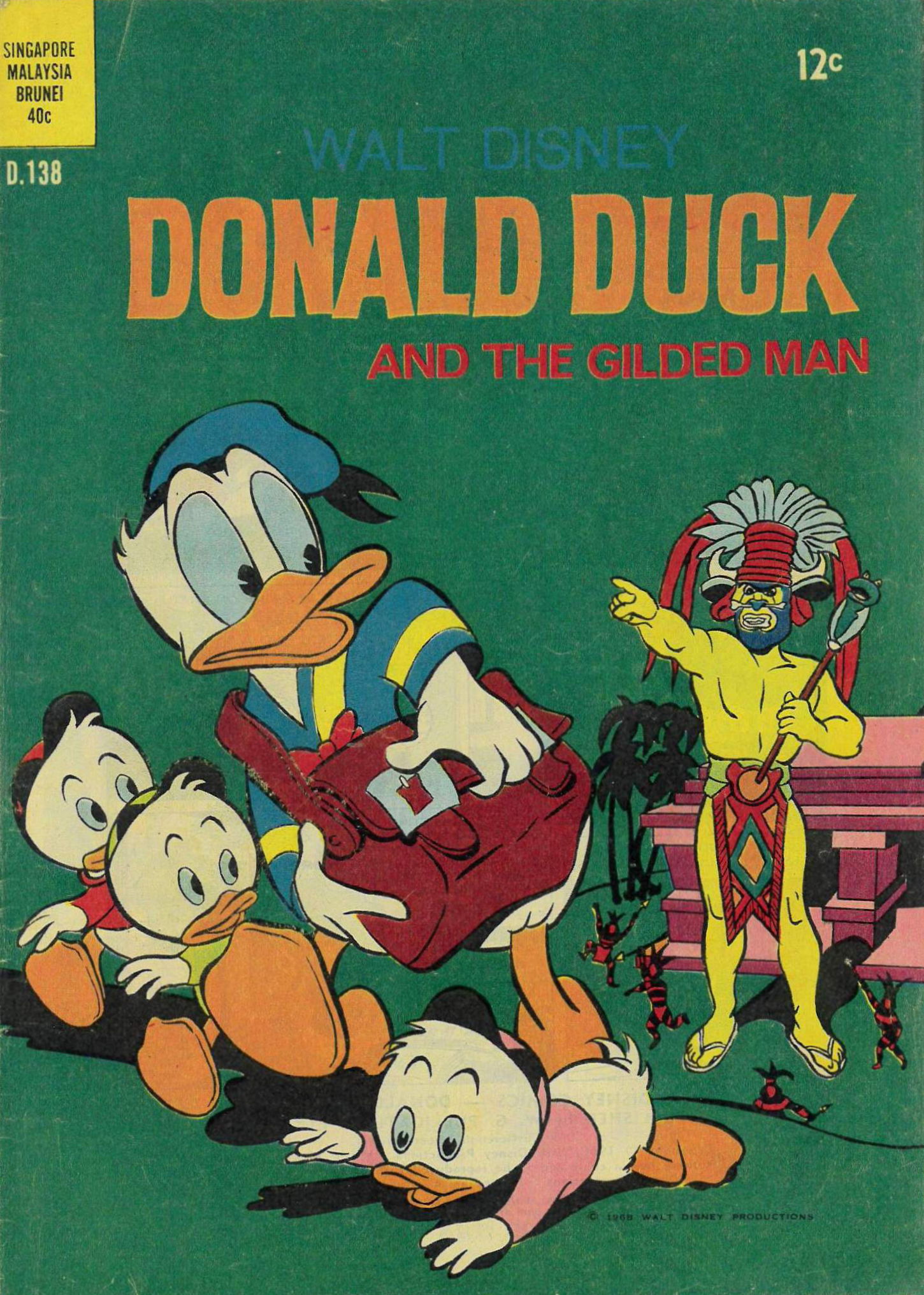 Walt Disney's Donald Duck [D Series] (WG Publications, 1956 series) #D.138 — Walt Disney Donald Duck ([May 1968?])