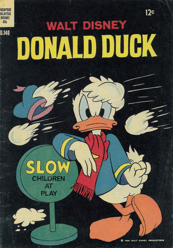 Walt Disney's Donald Duck [D Series] (WG Publications, 1956 series) #D.140 ([July 1968?])