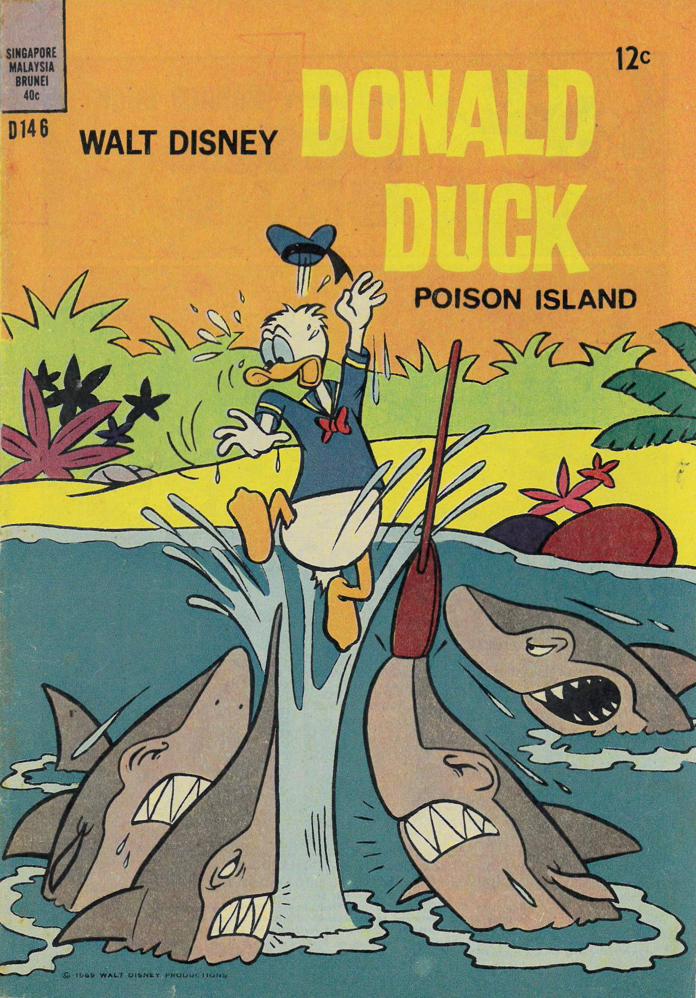 Walt Disney's Donald Duck [D Series] (WG Publications, 1956 series) #146 ([January 1969?])