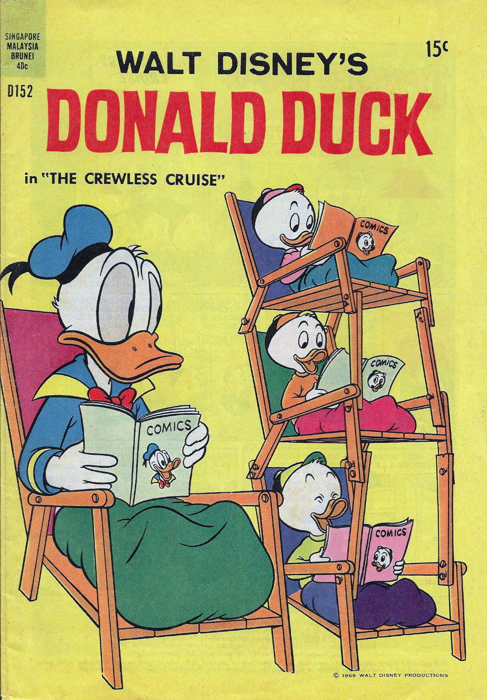 Walt Disney's Donald Duck [D Series] (WG Publications, 1956 series) #152 ([July 1969?])