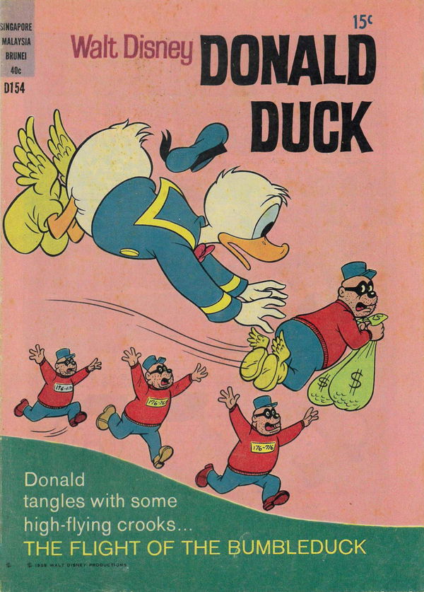 Walt Disney's Donald Duck [D Series] (WG Publications, 1956 series) #154 [September 1969]