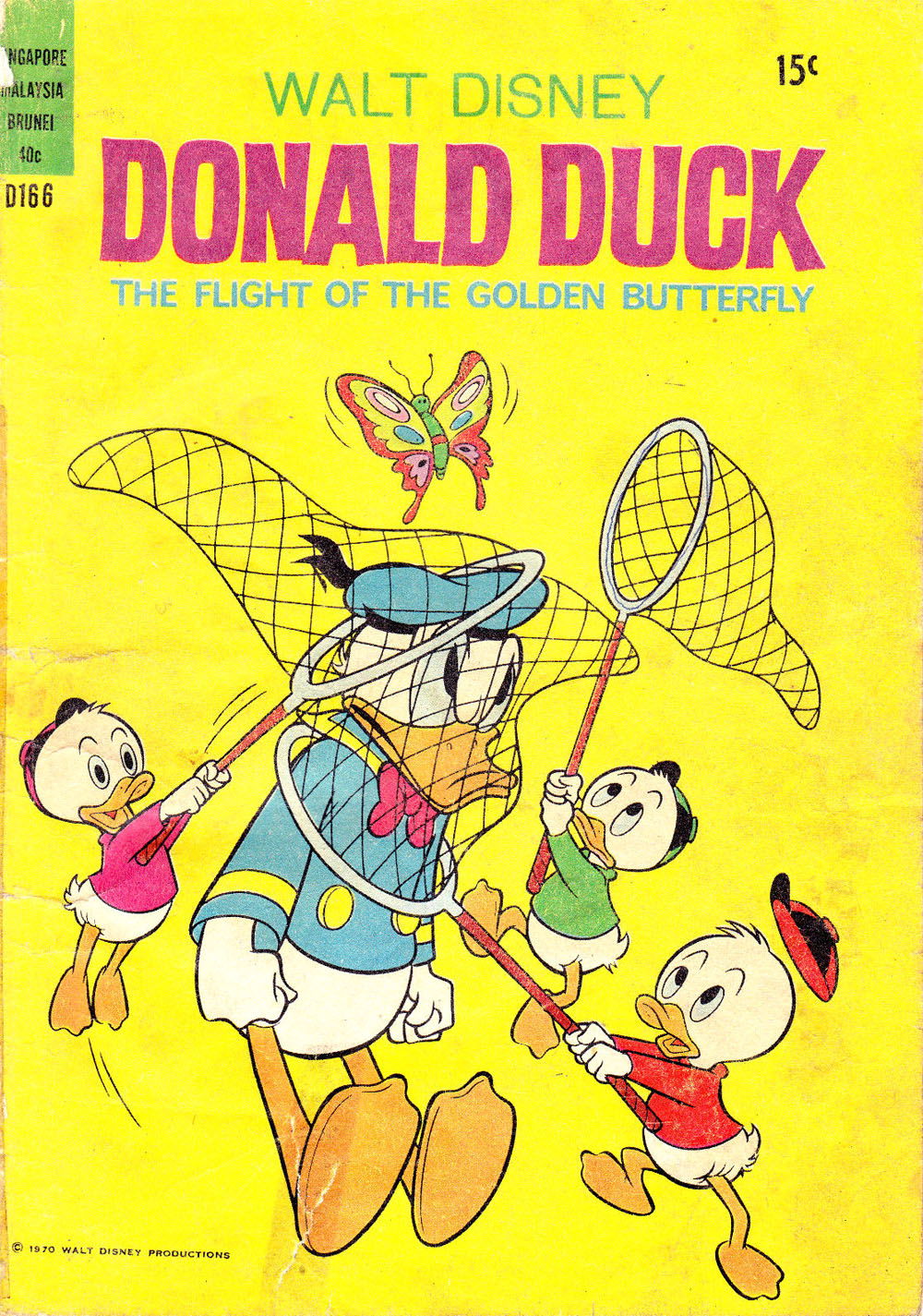 Walt Disney's Donald Duck [D Series] (WG Publications, 1956 series) #D166 (September 1970)