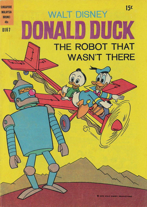 Walt Disney's Donald Duck [D Series] (WG Publications, 1956 series) #D167 (October 1970)