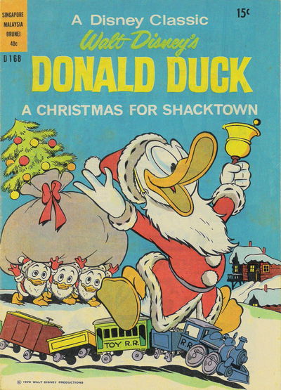 Walt Disney's Donald Duck [D Series] (WG Publications, 1956 series) #D168 [November 1970?]