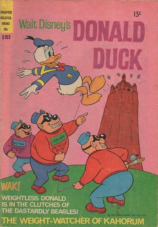 Walt Disney's Donald Duck [D Series] (WG Publications, 1956 series) #D169 (December 1970)