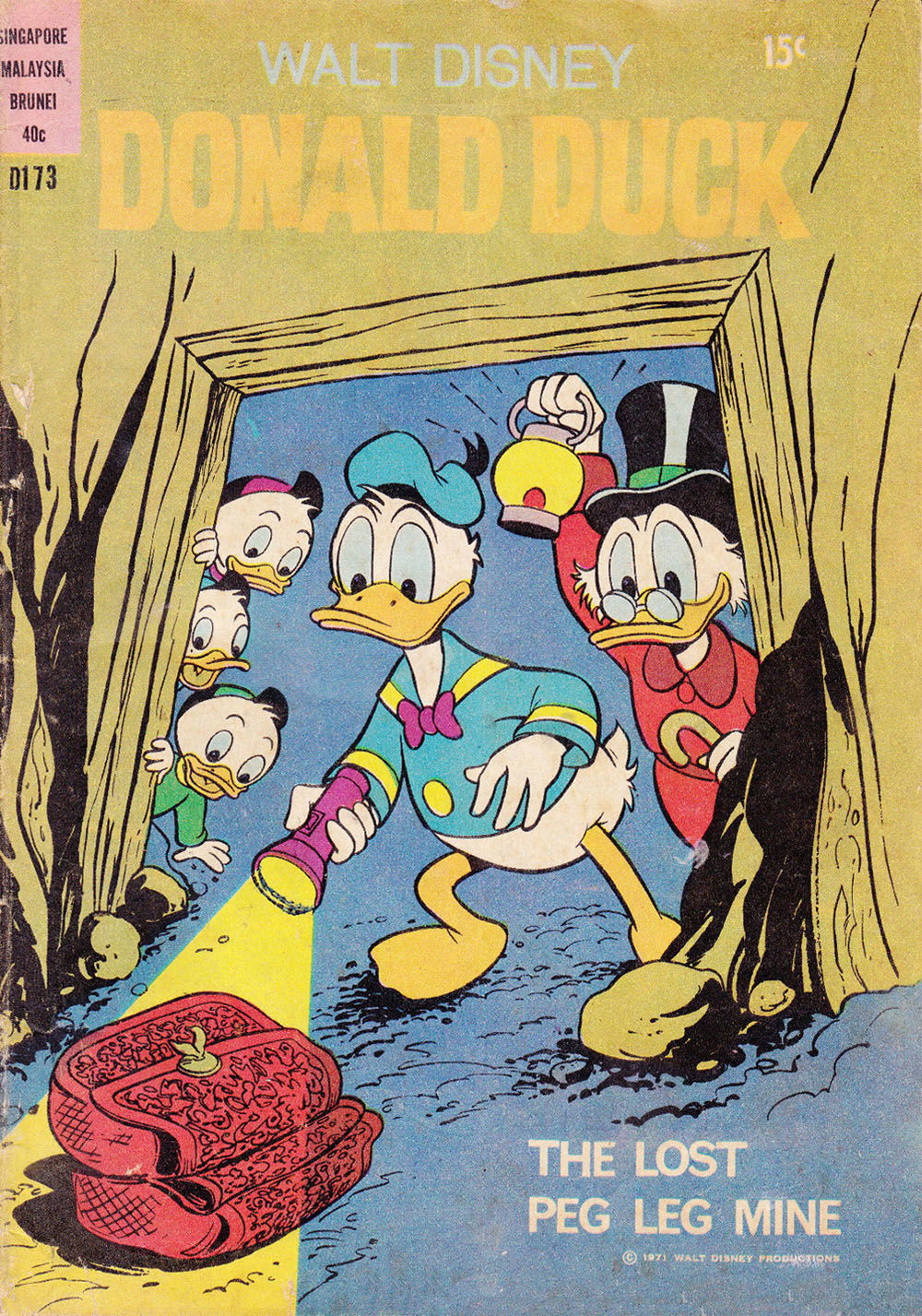 Walt Disney's Donald Duck [D Series] (WG Publications, 1956 series) #D173 (April 1971)