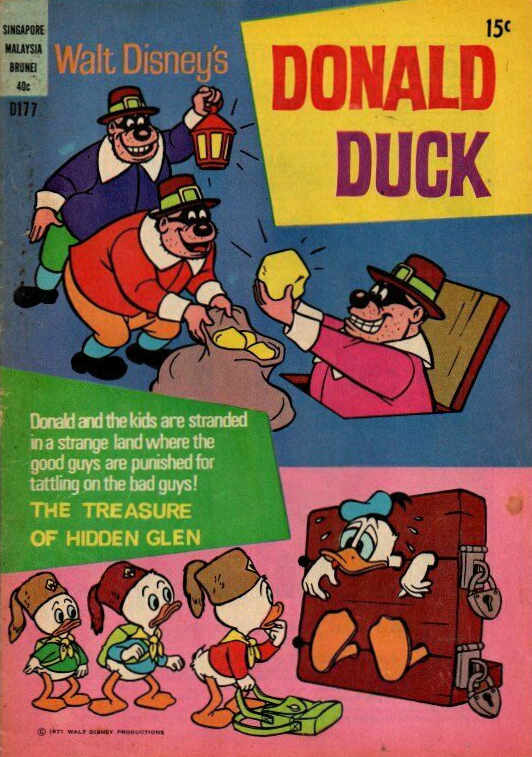 Walt Disney's Donald Duck [D Series] (WG Publications, 1956 series) #D177 (August 1971)