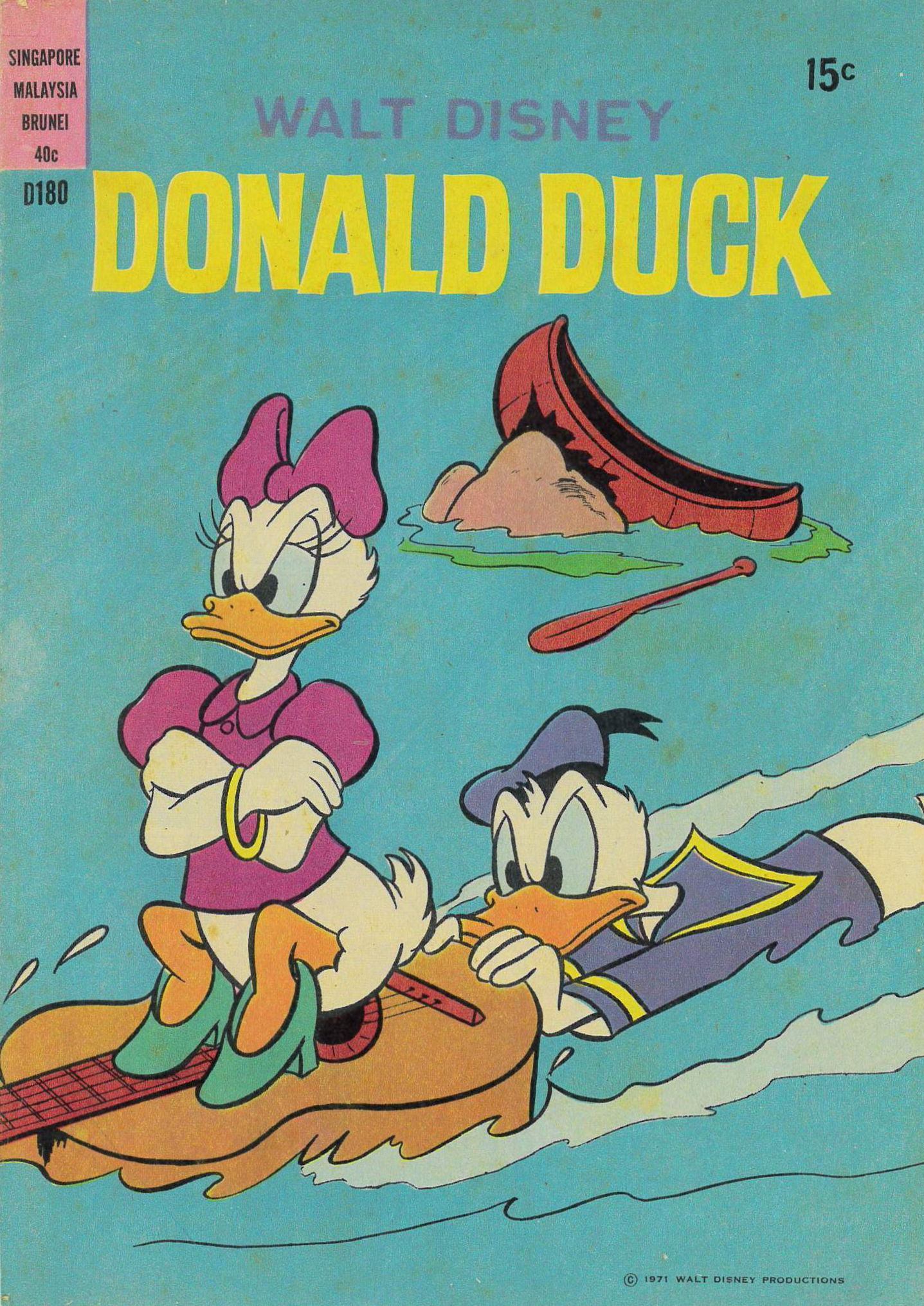 Walt Disney's Donald Duck [D Series] (WG Publications, 1956 series) #D180 ([November 1971])