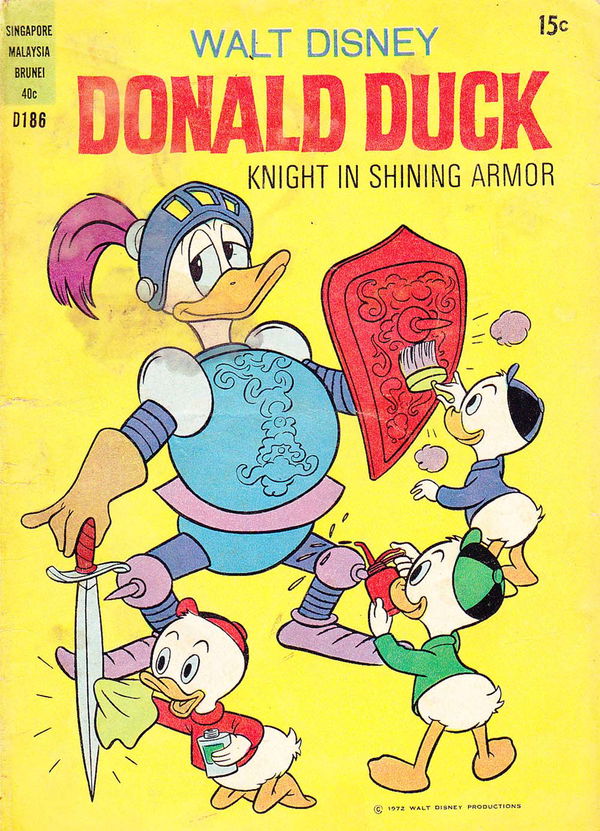 Walt Disney's Donald Duck [D Series] (WG Publications, 1956 series) #186 (May 1972)