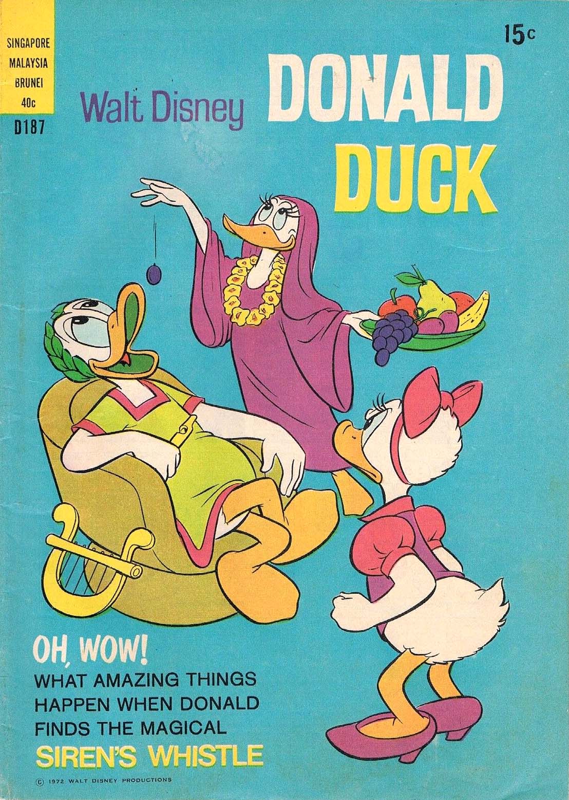 Walt Disney's Donald Duck [D Series] (WG Publications, 1956 series) #D187 (June 1972)